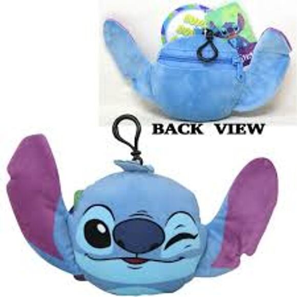 Stitch Plush Pouch, Disney, 6 Inches, 1 Count - Picture 1 of 1